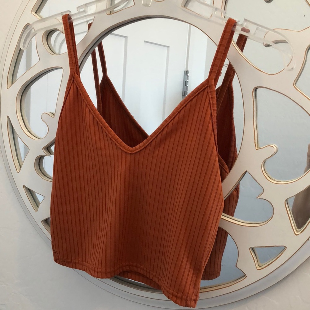 Pretty Little Thing tank burnt orange 4